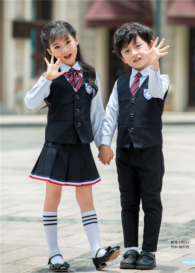中小学幼儿园礼服黑色高端款