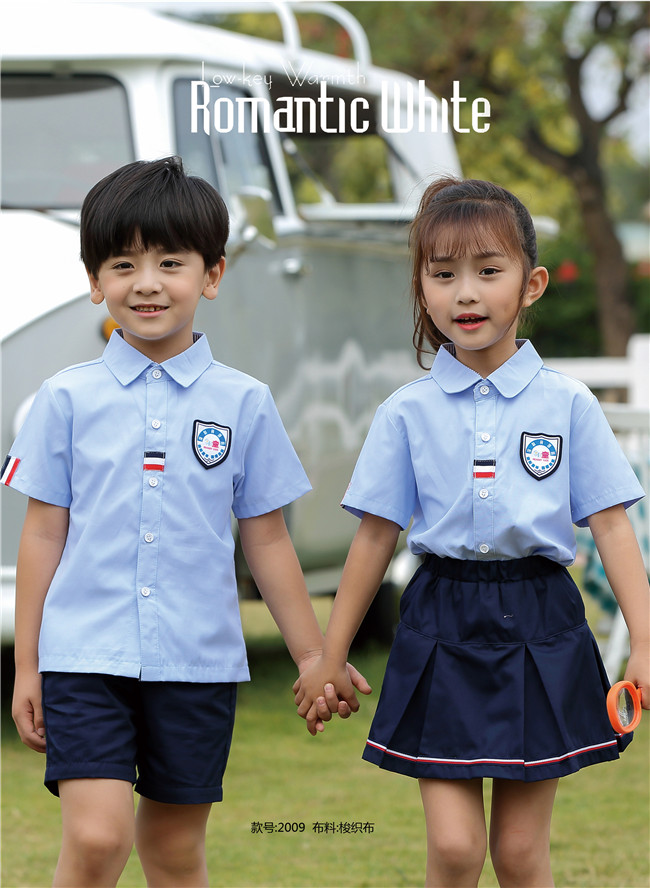 中小学校服幼儿园园服蓝色爆款系列